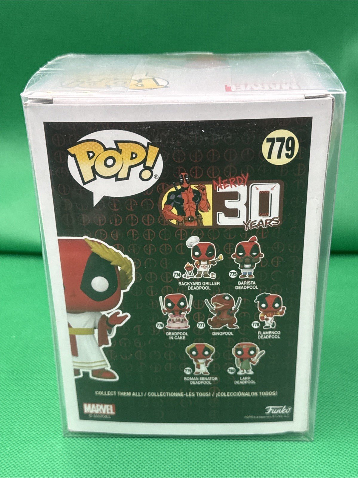 Funko Pop! Vinyl: Marvel - Roman Senator Deadpool 779 - toyscardscomics