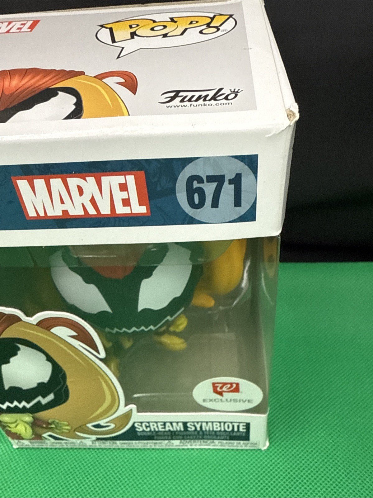 Funko Pop! Vinyl: Marvel - Scream Symbiote - Walgreens (Exclusive) 671 - toyscardscomics