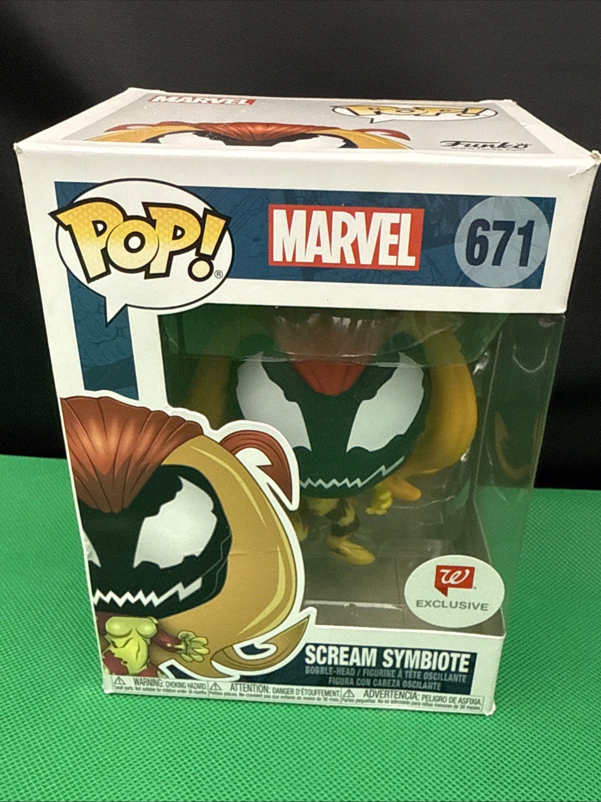Funko Pop! Vinyl: Marvel - Scream Symbiote - Walgreens (Exclusive) 671 - toyscardscomics