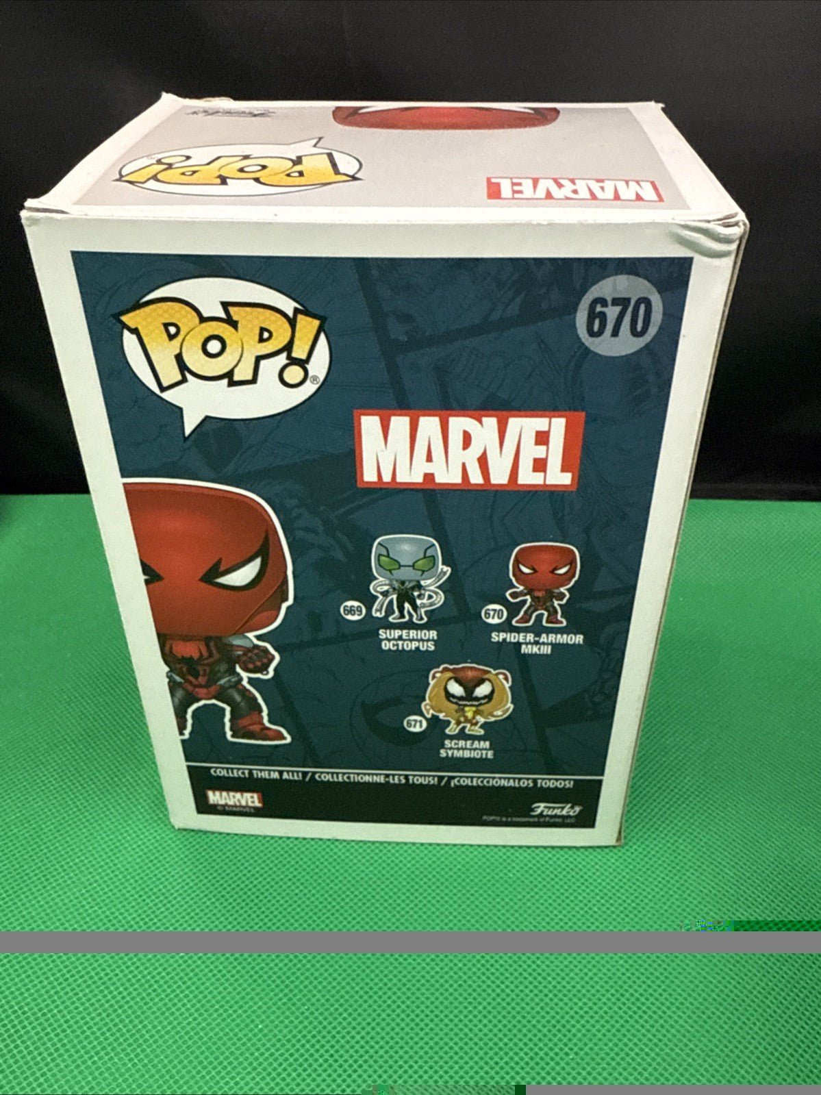 Funko Pop! Vinyl: Marvel - Spider - Armor MKIII - Walgreens (Exclusive) 670 - toyscardscomics
