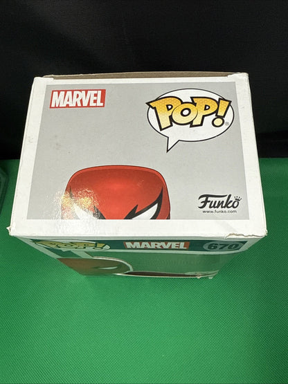 Funko Pop! Vinyl: Marvel - Spider - Armor MKIII - Walgreens (Exclusive) 670 - toyscardscomics