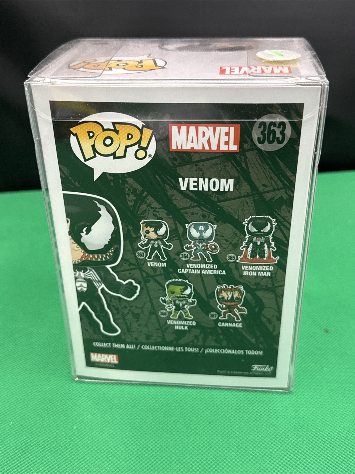 Funko Pop! Vinyl: Marvel - Venom (As Eddie Brock) 363 - toyscardscomics