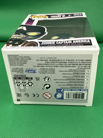 Funko Pop! Vinyl: Marvel - Zombie Captain America 941 - toyscardscomics