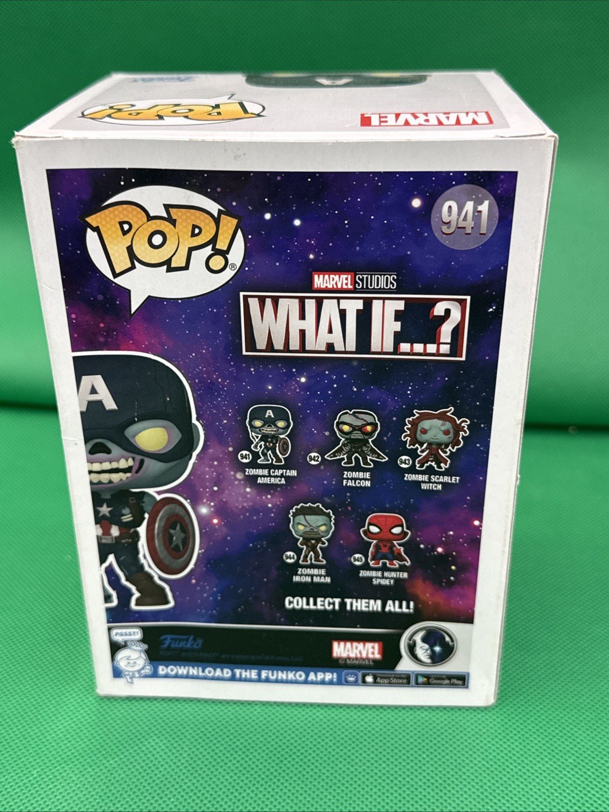 Funko Pop! Vinyl: Marvel - Zombie Captain America 941 - toyscardscomics