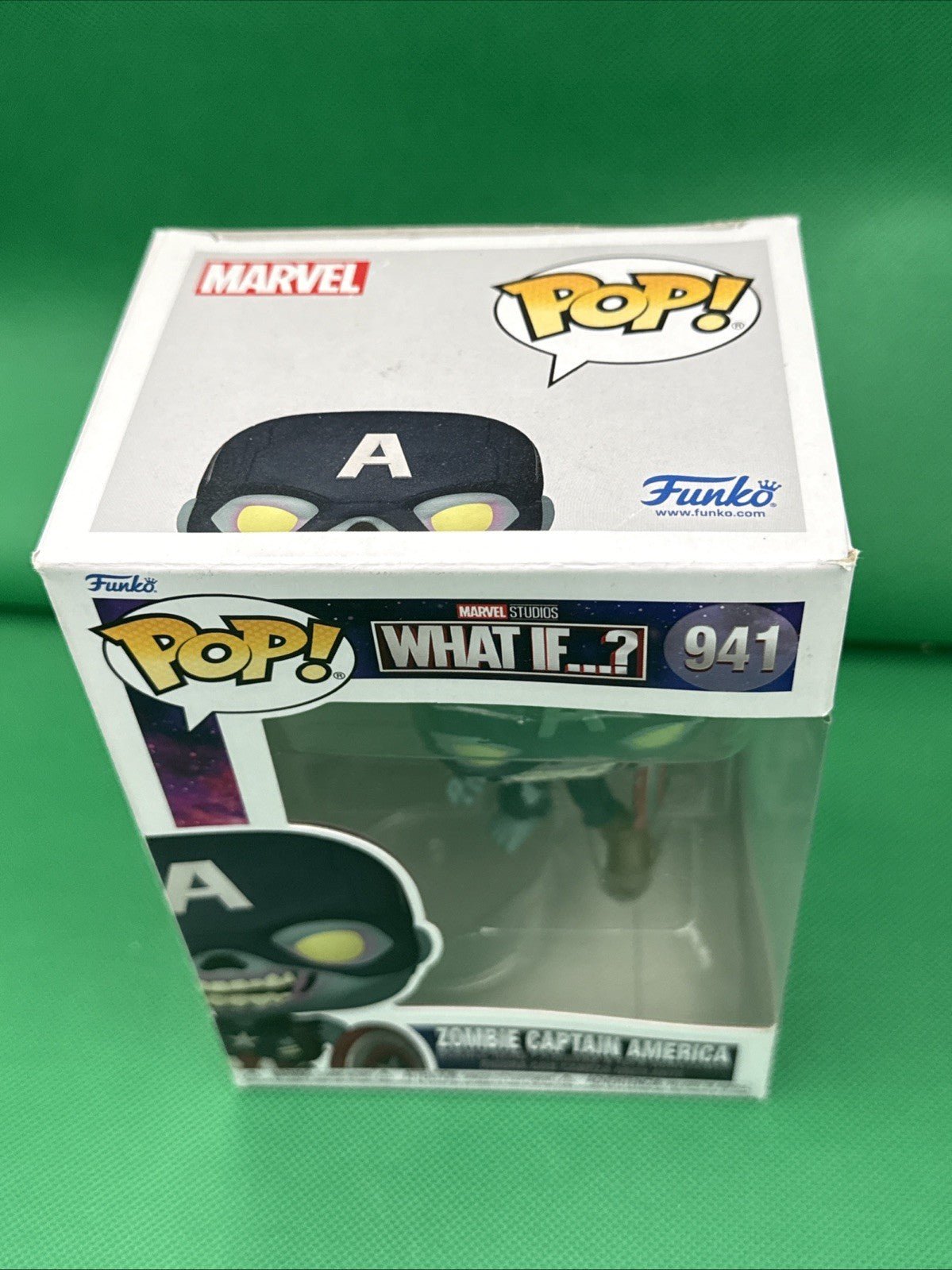 Funko Pop! Vinyl: Marvel - Zombie Captain America 941 - toyscardscomics
