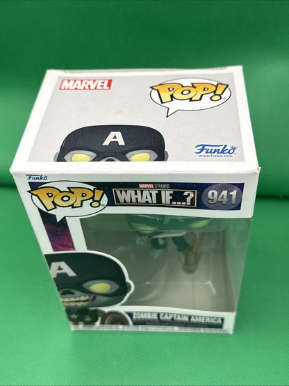 Funko Pop! Vinyl: Marvel - Zombie Captain America 941 - toyscardscomics