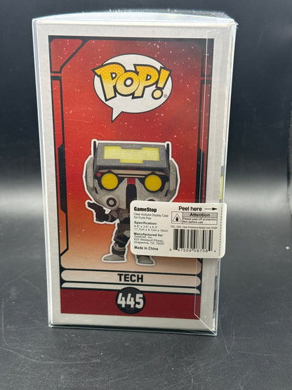 Funko Pop! Vinyl: Star Wars - Tech #445 W/PROTECTOR - toyscardscomics