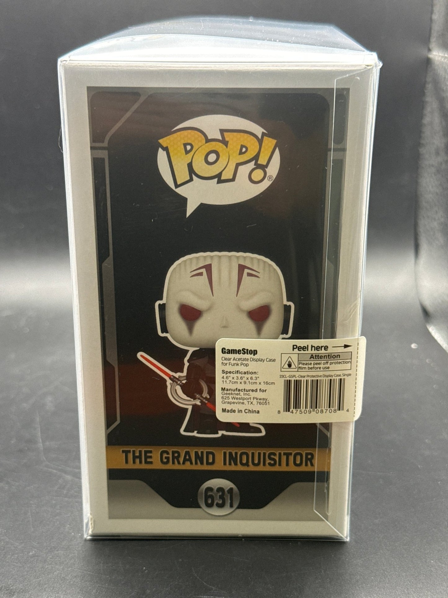 Funko Pop! Vinyl: Star Wars - The Grand Inquisitor #631 With Protector - toyscardscomics