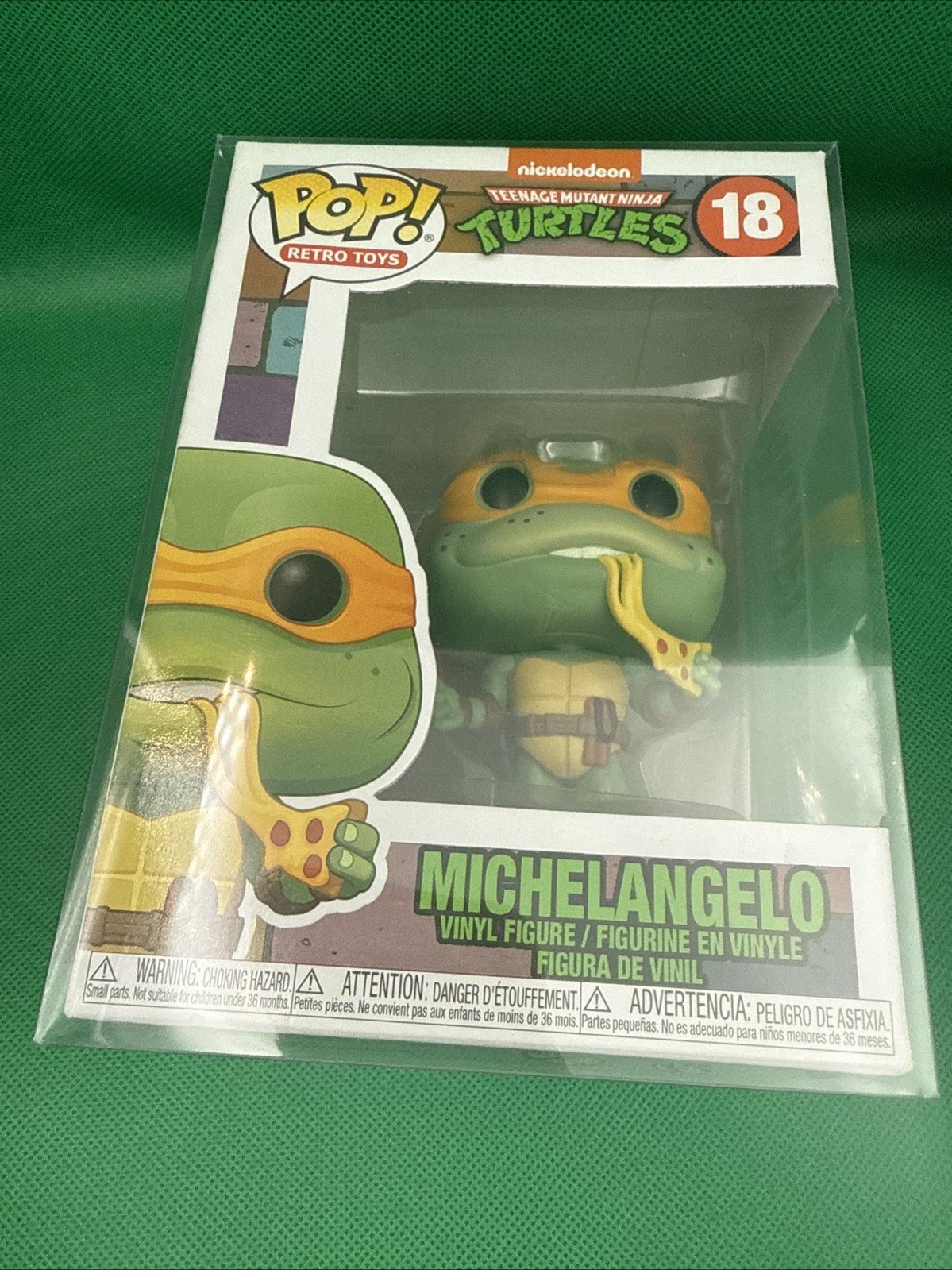 Funko Pop! Vinyl: Teenage Mutant Ninja Turtles - Michelangelo 18 - toyscardscomics