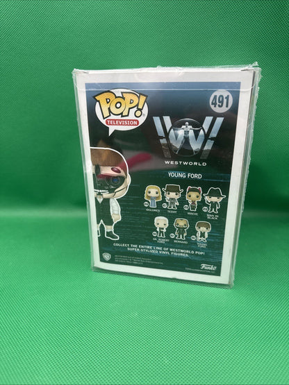 FUNKO POP WESTWORLD 491 YOUNG FORD EXCLUSIVE 2017 SUMMER CONVENTION - toyscardscomics