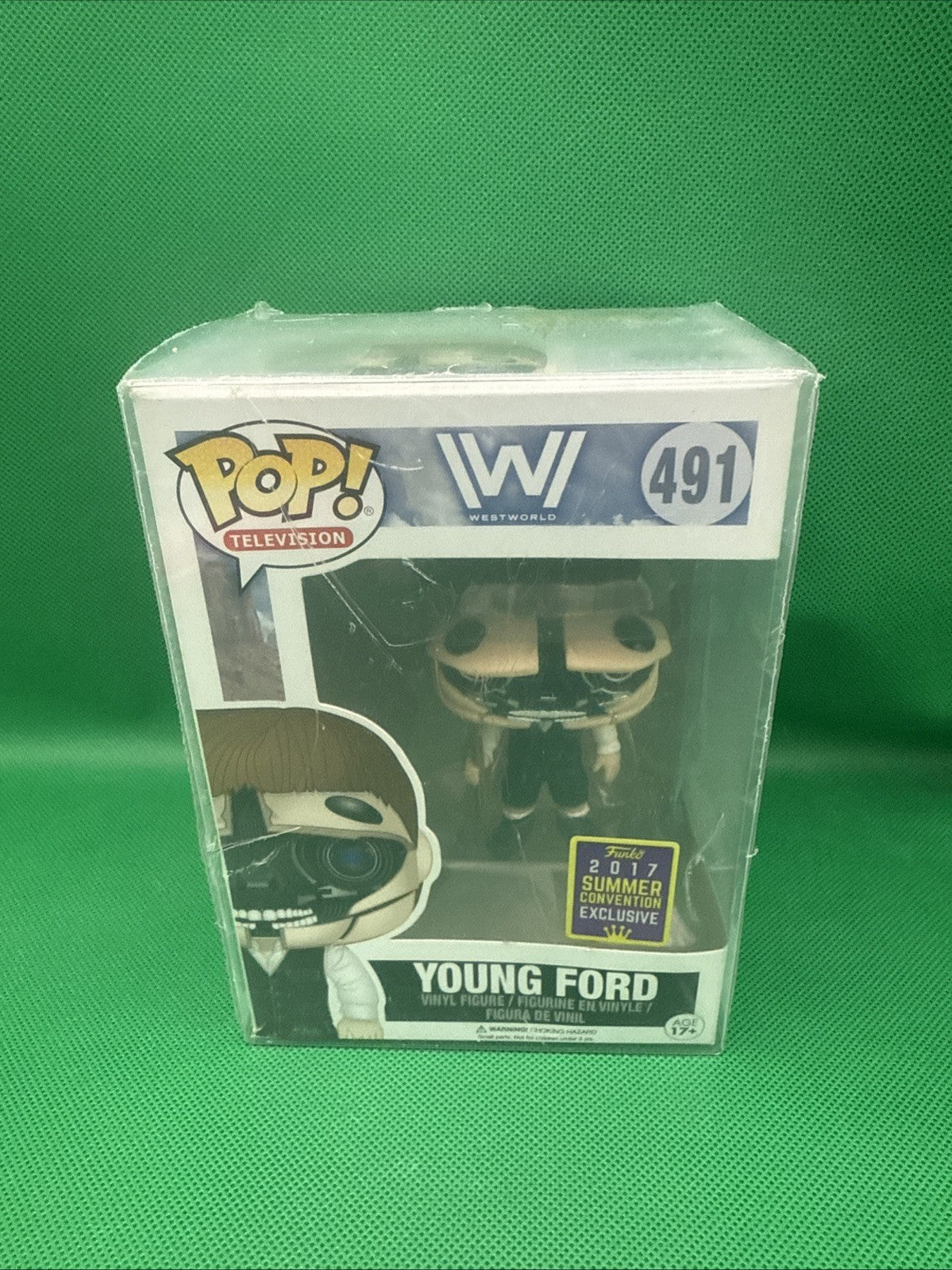 FUNKO POP WESTWORLD 491 YOUNG FORD EXCLUSIVE 2017 SUMMER CONVENTION - toyscardscomics
