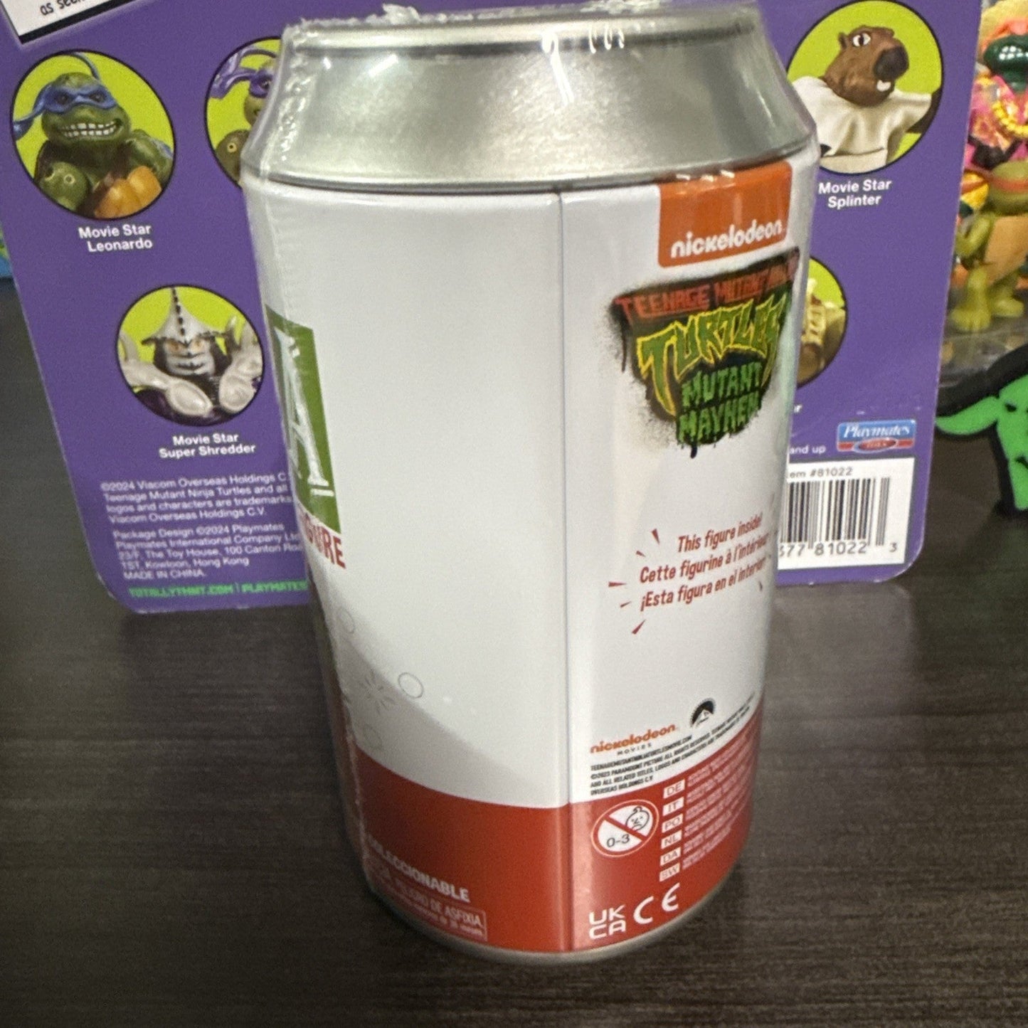 Funko Soda: Teenage Mutant Ninja Turtles - Raphael Figure in a Can - SEALED - toyscardscomics