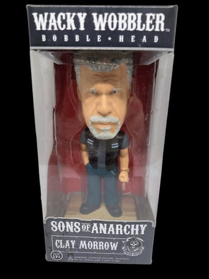 Funko Wacky Wobbler Sons of Anarchy "Clay Morrow" - in Box - toyscardscomics