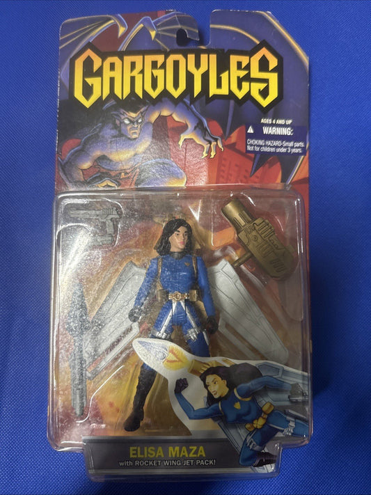 Gargoyles Elisa Maza Action Figure Vintage Kenner 1995 - toyscardscomics