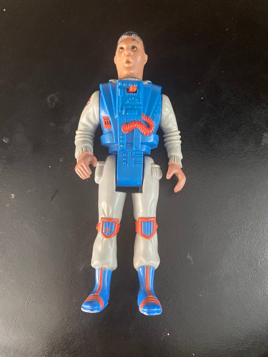 Ghostbusters Kenner 1986 Screaming Heroes Winston Zeddmore 5" - toyscardscomics