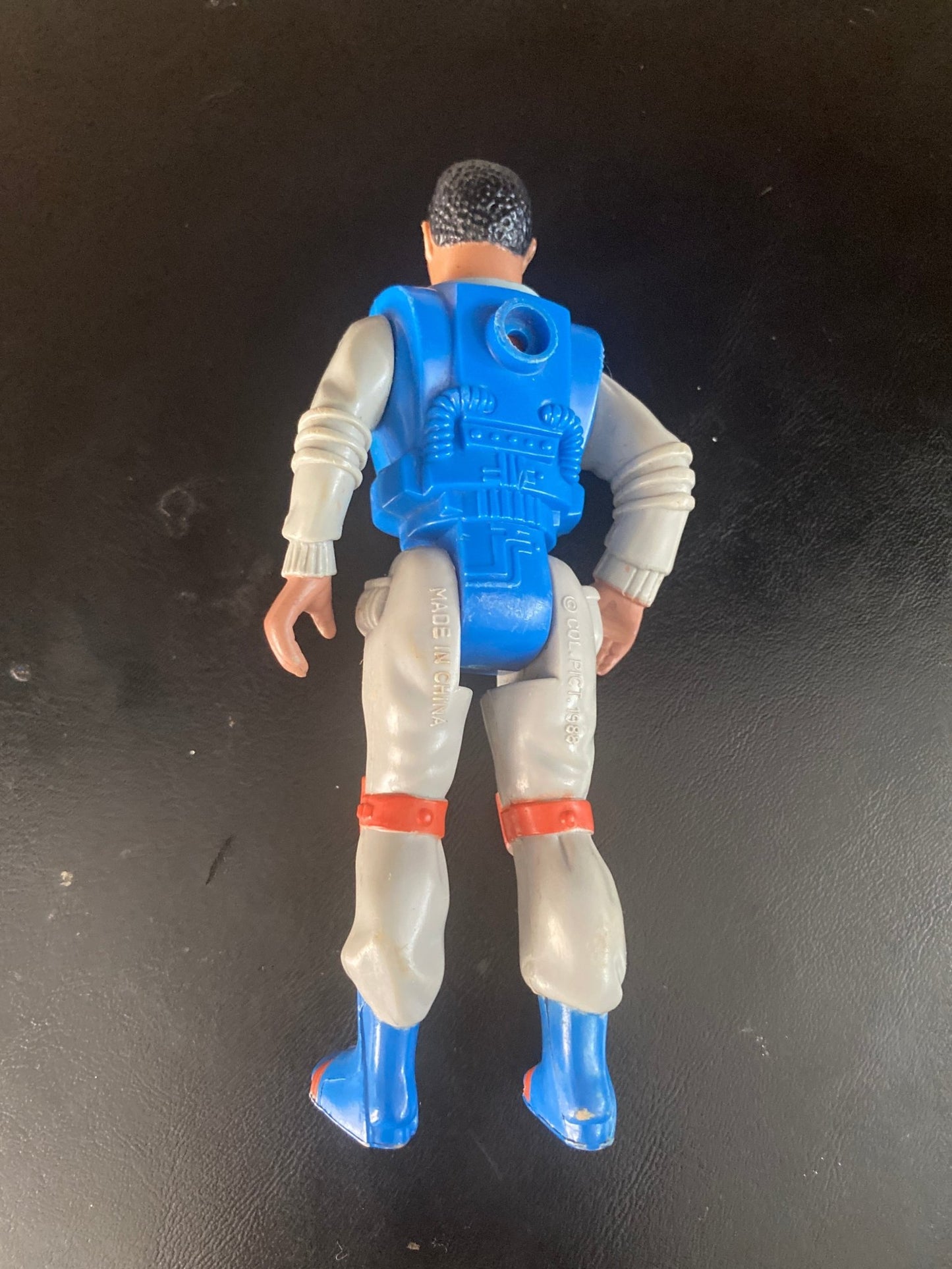 Ghostbusters Kenner 1986 Screaming Heroes Winston Zeddmore 5" - toyscardscomics