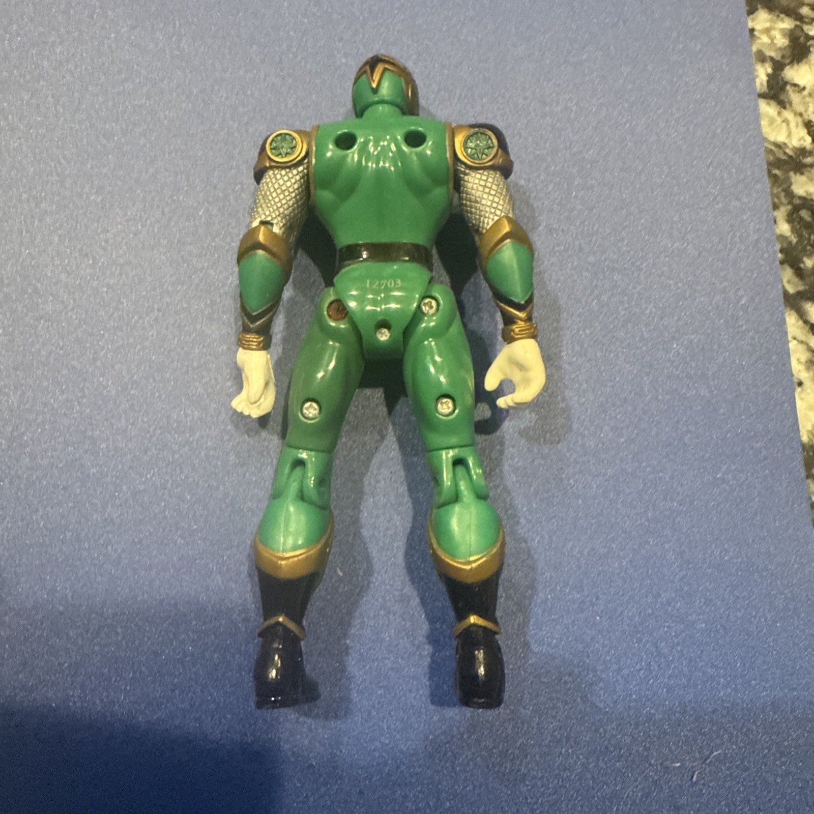 Green power ranger action figure 2002 Bandai 12703 - toyscardscomics