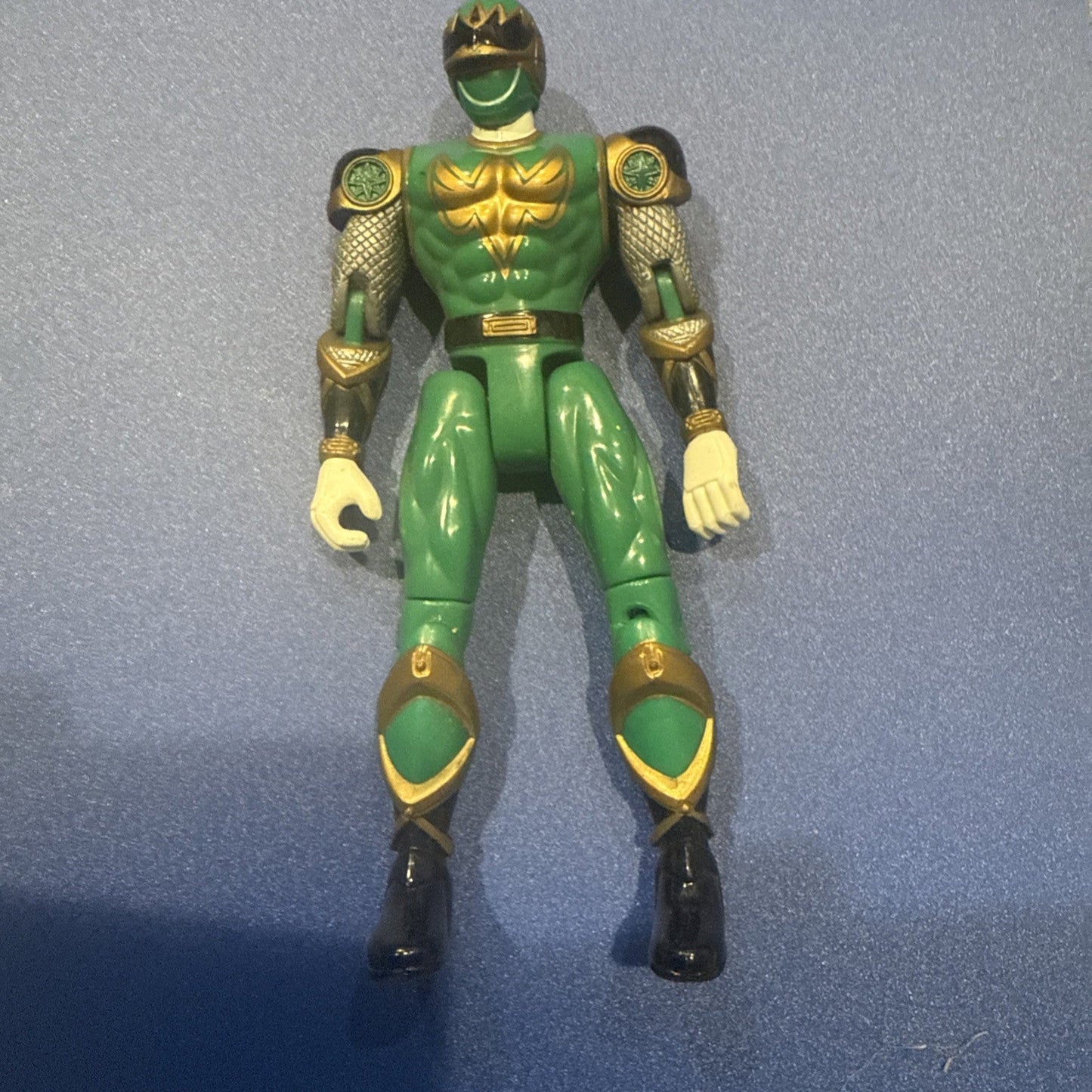 Green power ranger action figure 2002 Bandai 12703 - toyscardscomics