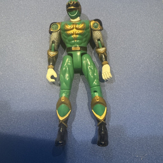 Green power ranger action figure 2002 Bandai 12703 - toyscardscomics
