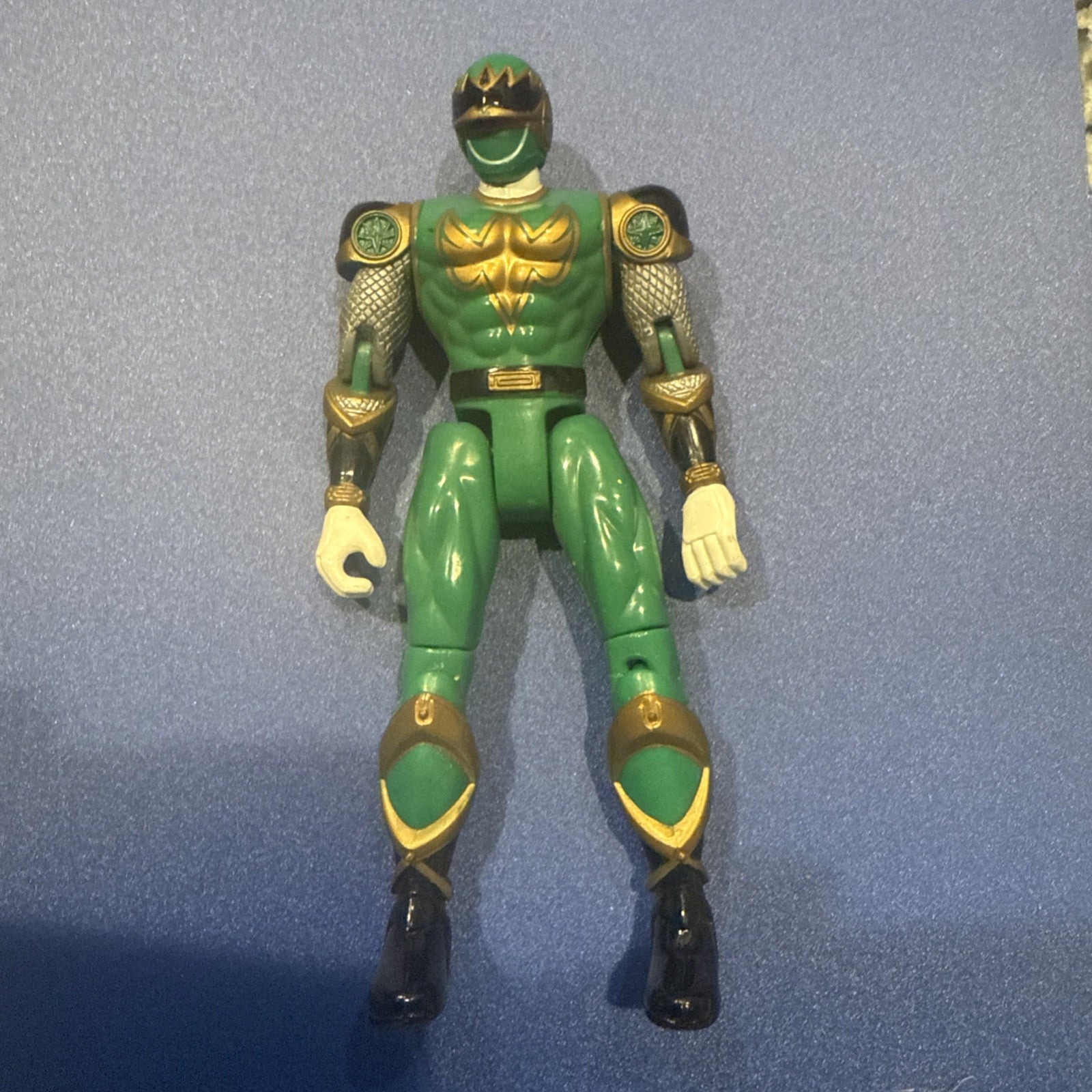 Green power ranger action figure 2002 Bandai 12703 - toyscardscomics