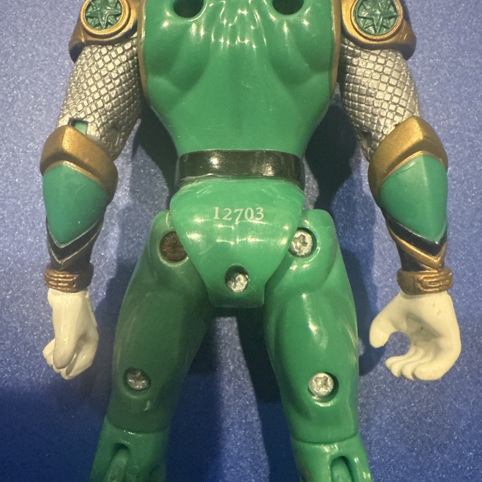 Green power ranger action figure 2002 Bandai 12703 - toyscardscomics