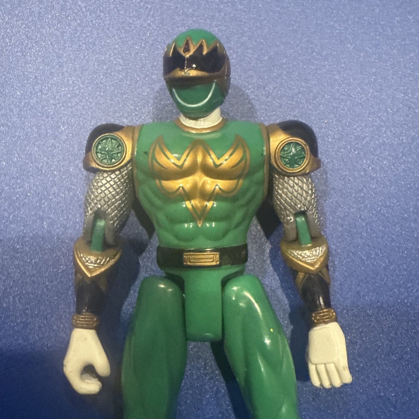 Green power ranger action figure 2002 Bandai 12703 - toyscardscomics