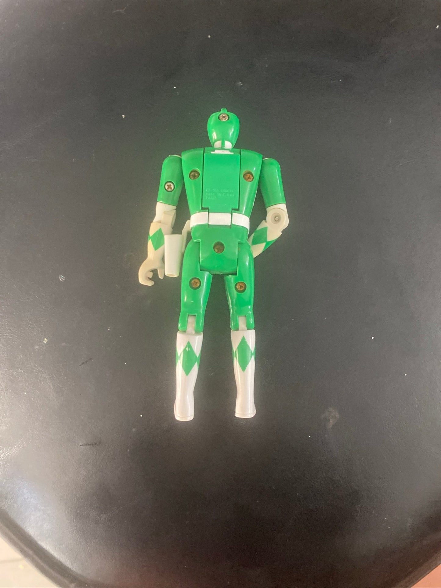 Green Power Rangers 1993 Bandai Auto Morphin Flip Head Action Figure Vintage 353 - toyscardscomics