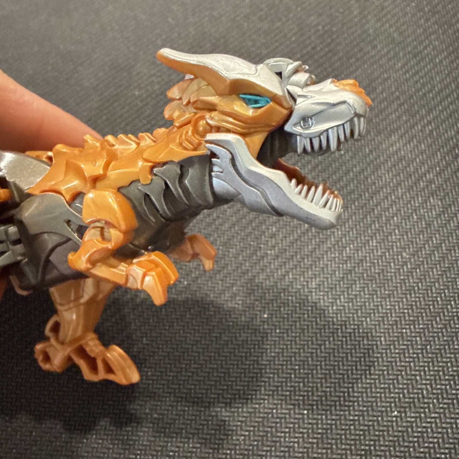 Grimlock Figure Transformers Age of Extinction Dinobot One Step 2014 Hasbro - toyscardscomics