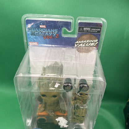Guardians of the Galaxy Vol.2 GROOT GIFT SET Earbuds Scalers Limited NECA New - toyscardscomics