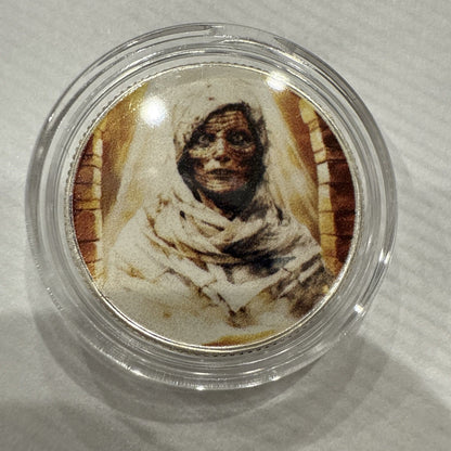 Halloween Crypt 1331 Hayleybug 1/10 Oz - The Mummy Bride - .999 Silver Art Round - toyscardscomics