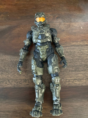 Halo 4 Master Chief Action Figure 5.5" 2012 Microsoft Toy McFarlane Green Black