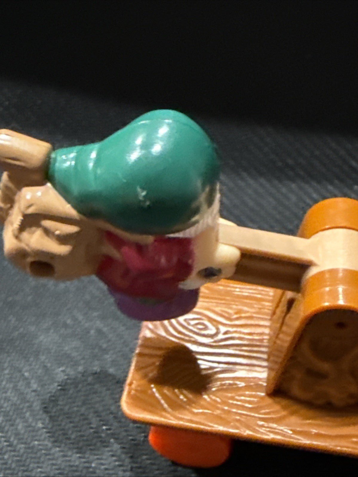 Happy Grumpy Seesaw Happy Meal Toy Disney Snow White Seven Dwarfs McDonalds '92 - toyscardscomics