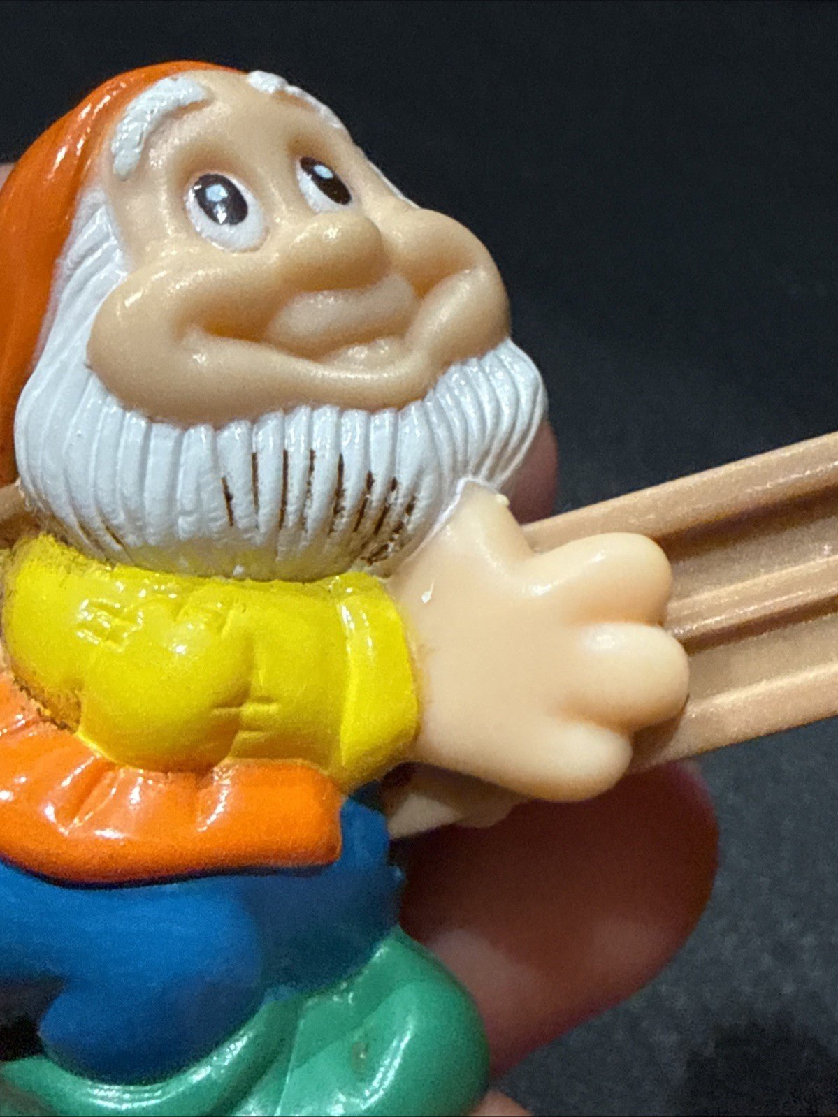 Happy Grumpy Seesaw Happy Meal Toy Disney Snow White Seven Dwarfs McDonalds '92 - toyscardscomics