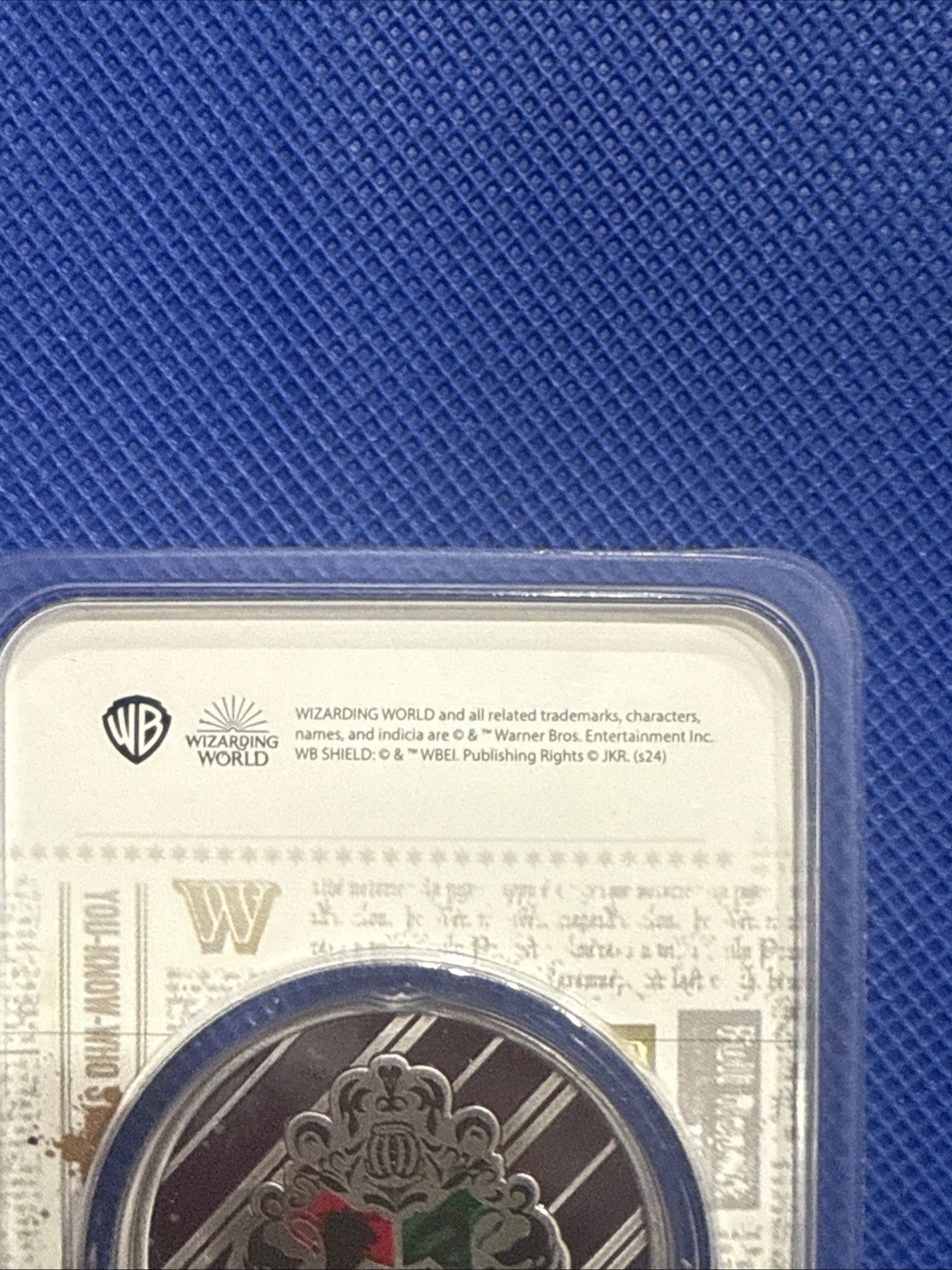 Harry Potter House Proof Colourised 1 oz 999 Fine Silver Round - toyscardscomics