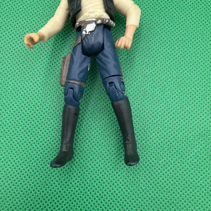 Hasbro 1999 Han SOLO Power of the Force STAR WARS LFL Action Figure - toyscardscomics