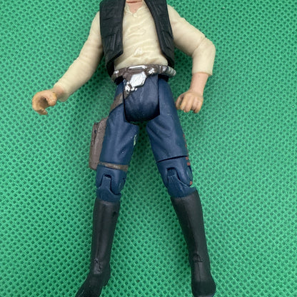 Hasbro 1999 Han SOLO Power of the Force STAR WARS LFL Action Figure - toyscardscomics