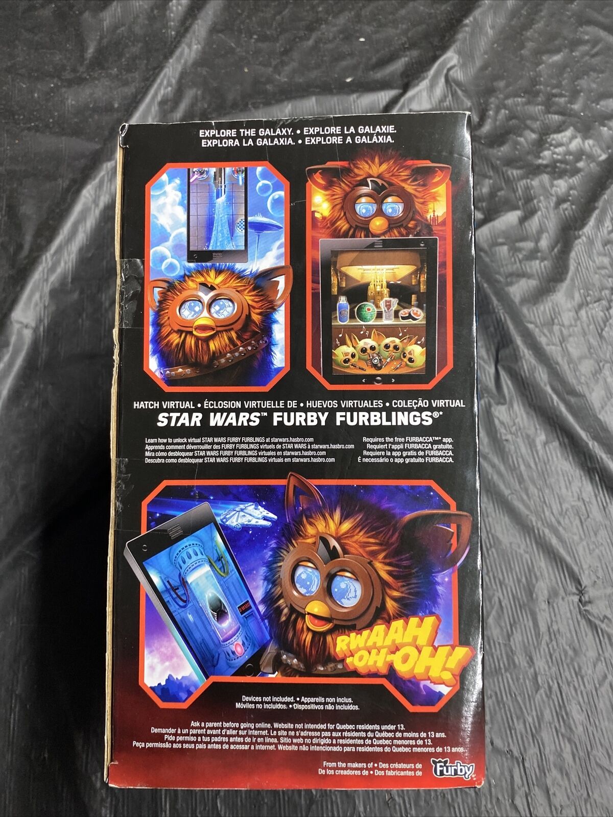 Hasbro Furby Furbacca Figurine - B4556EU4 - toyscardscomics