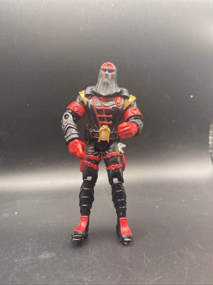 Hasbro GI Joe vs Cobra Black Cobra Commander 2001 - toyscardscomics