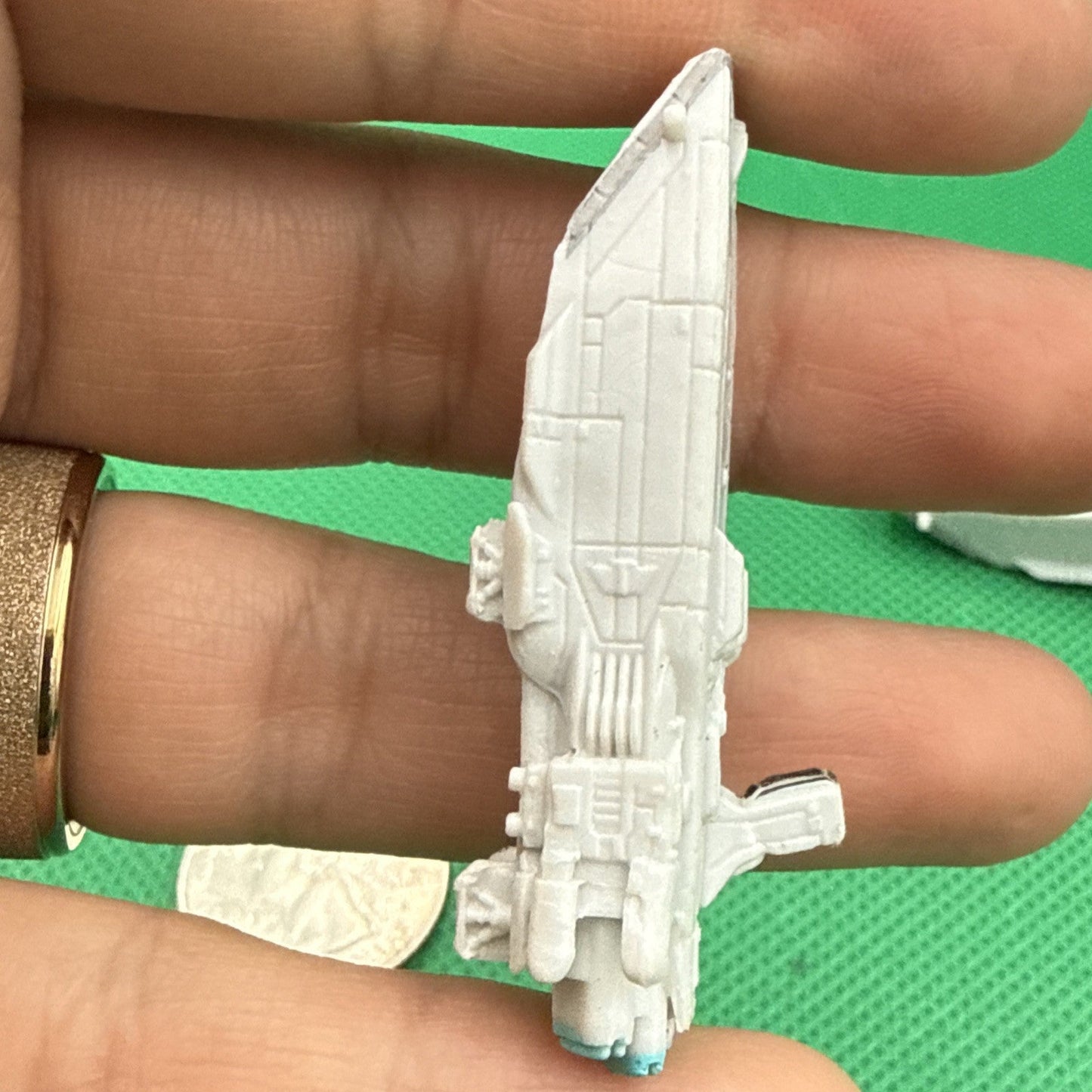 Hasbro MICRO MACHINES LFL DJJ62 STAR WARS SPACE VEHICLE First Order Transporter - toyscardscomics