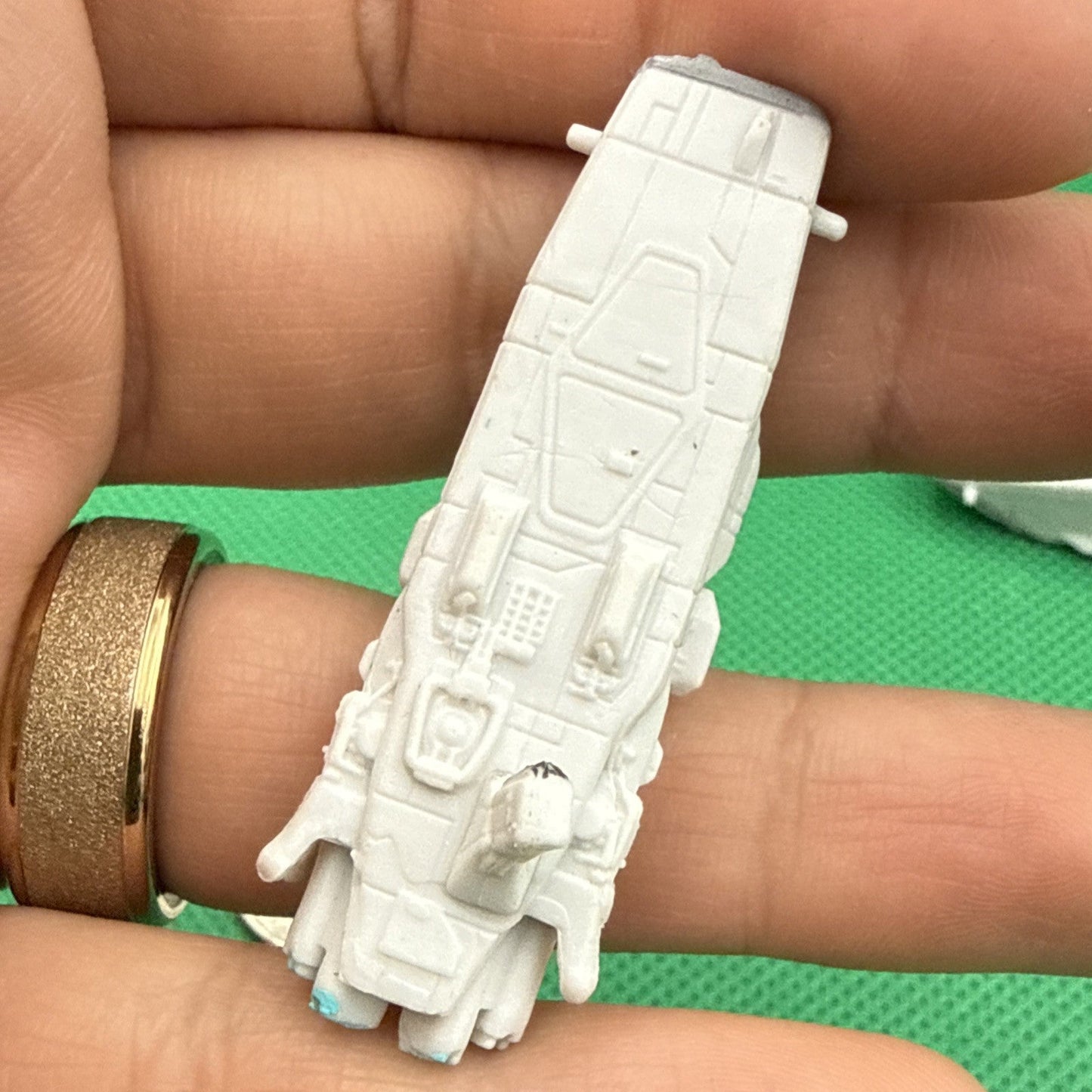 Hasbro MICRO MACHINES LFL DJJ62 STAR WARS SPACE VEHICLE First Order Transporter - toyscardscomics