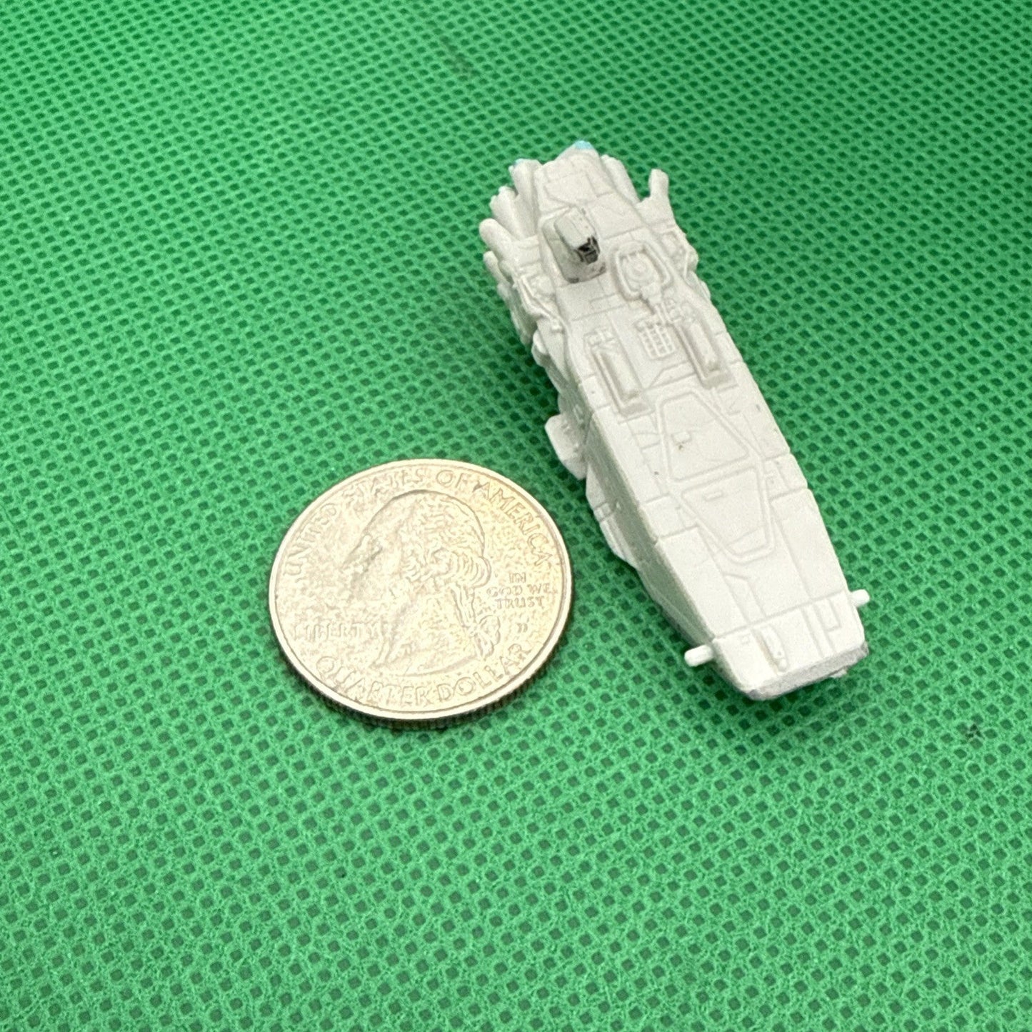 Hasbro MICRO MACHINES LFL DJJ62 STAR WARS SPACE VEHICLE First Order Transporter - toyscardscomics