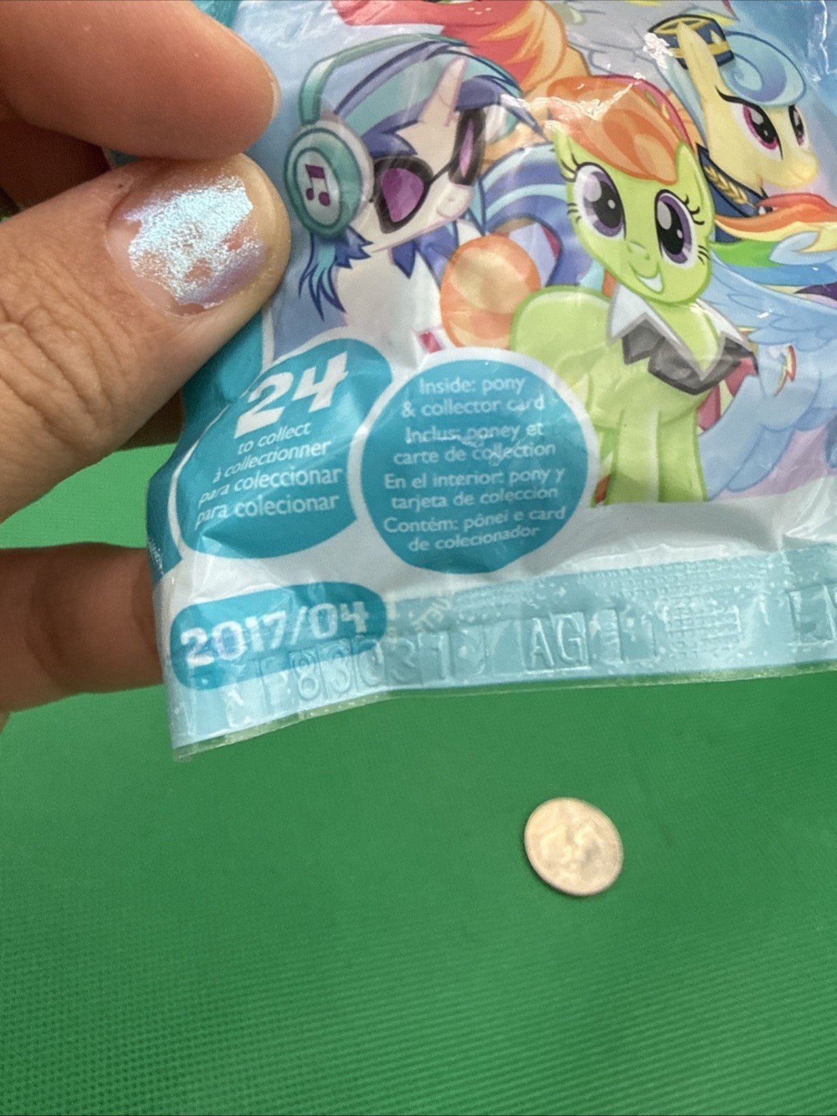 Hasbro My Little Pony The Movie Blind Bag Figure & Collector Card 2017 - toyscardscomics