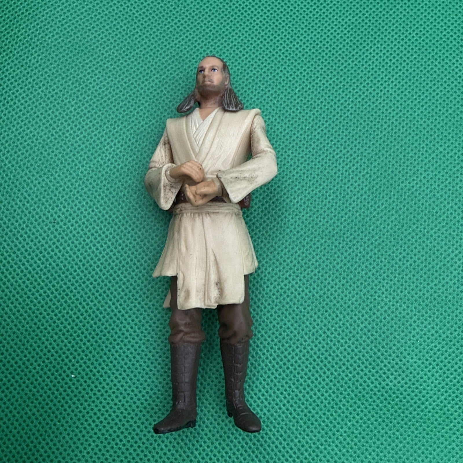 Hasbro Star Wars Action Figure: Qui - Gon Jinn - Star Wars Phantom Menace - toyscardscomics