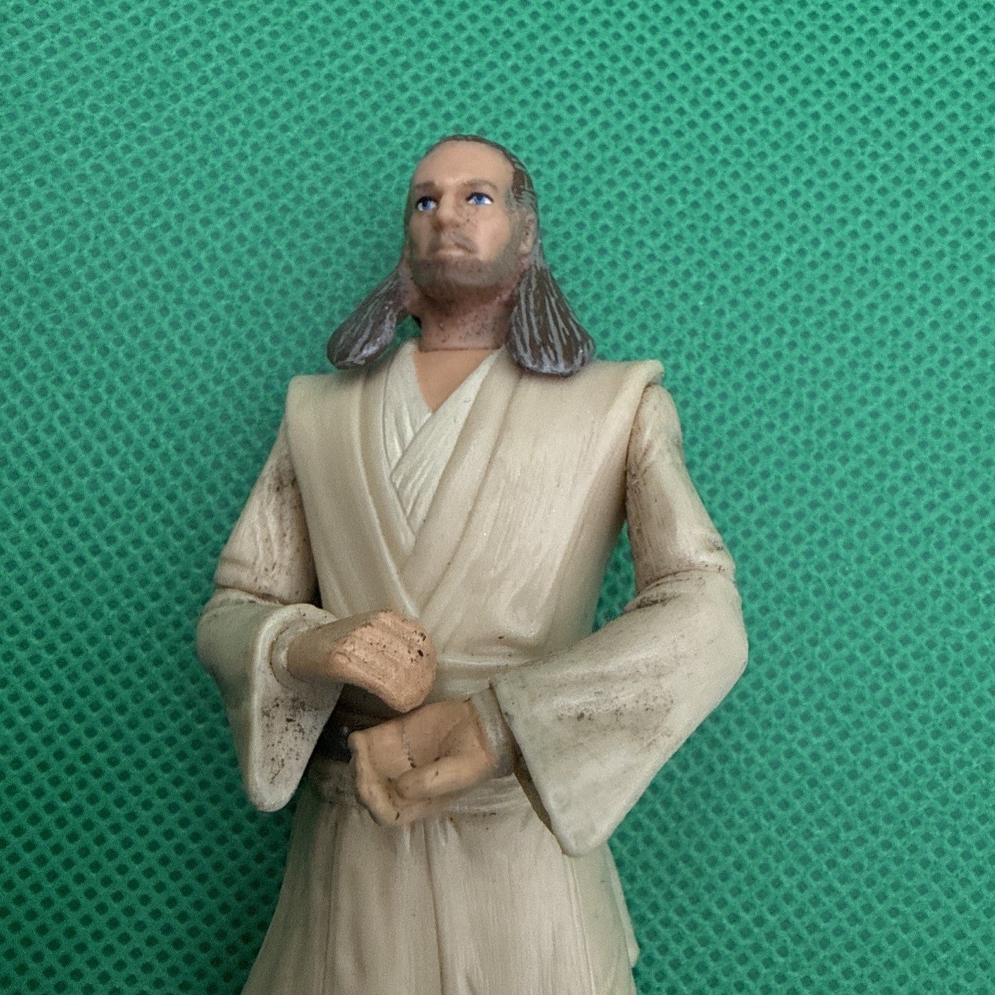 Hasbro Star Wars Action Figure: Qui - Gon Jinn - Star Wars Phantom Menace - toyscardscomics