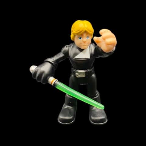 Hasbro Star Wars Galactic Heroes Figure 2011 - Luke Skywalker LFL C-023G - toyscardscomics