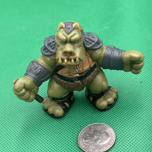 Hasbro Star Wars Gamorrean Guard Plastic Figure Green/Brown/Gray/Black 2004 - toyscardscomics