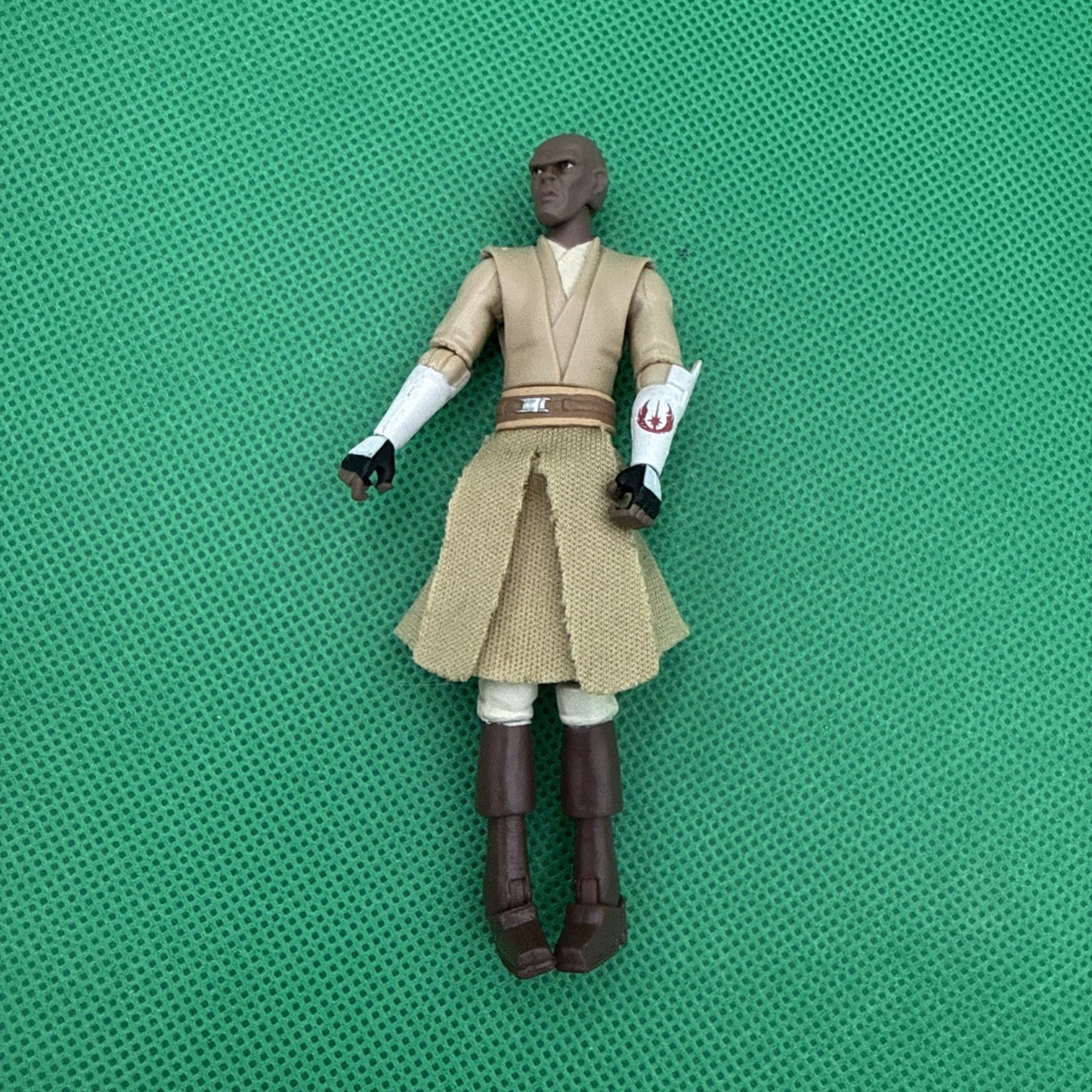 Hasbro Star Wars Mace Windu Jedi Master. - toyscardscomics