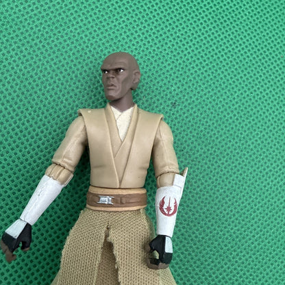 Hasbro Star Wars Mace Windu Jedi Master. - toyscardscomics