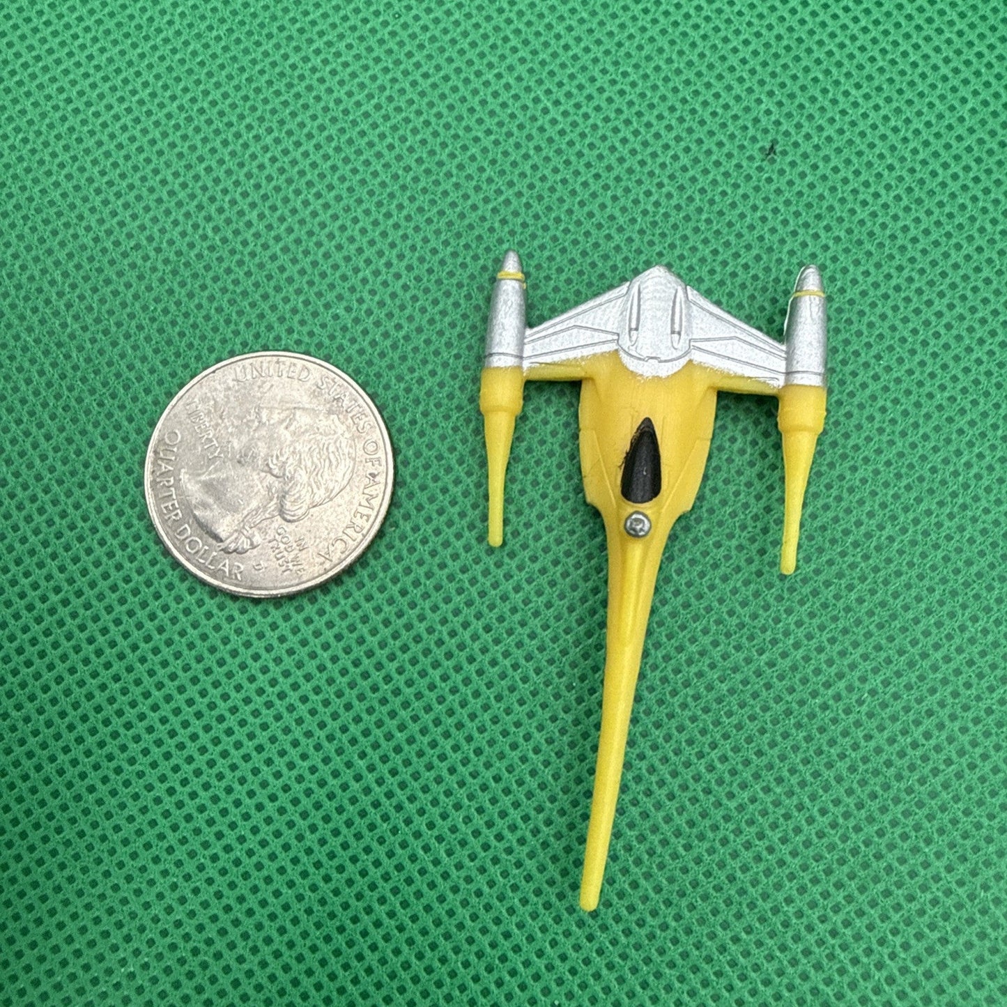 Hasbro STAR WARS Micro Machines Action Fleet Naboo N - 1 Starfighter 2002 - toyscardscomics