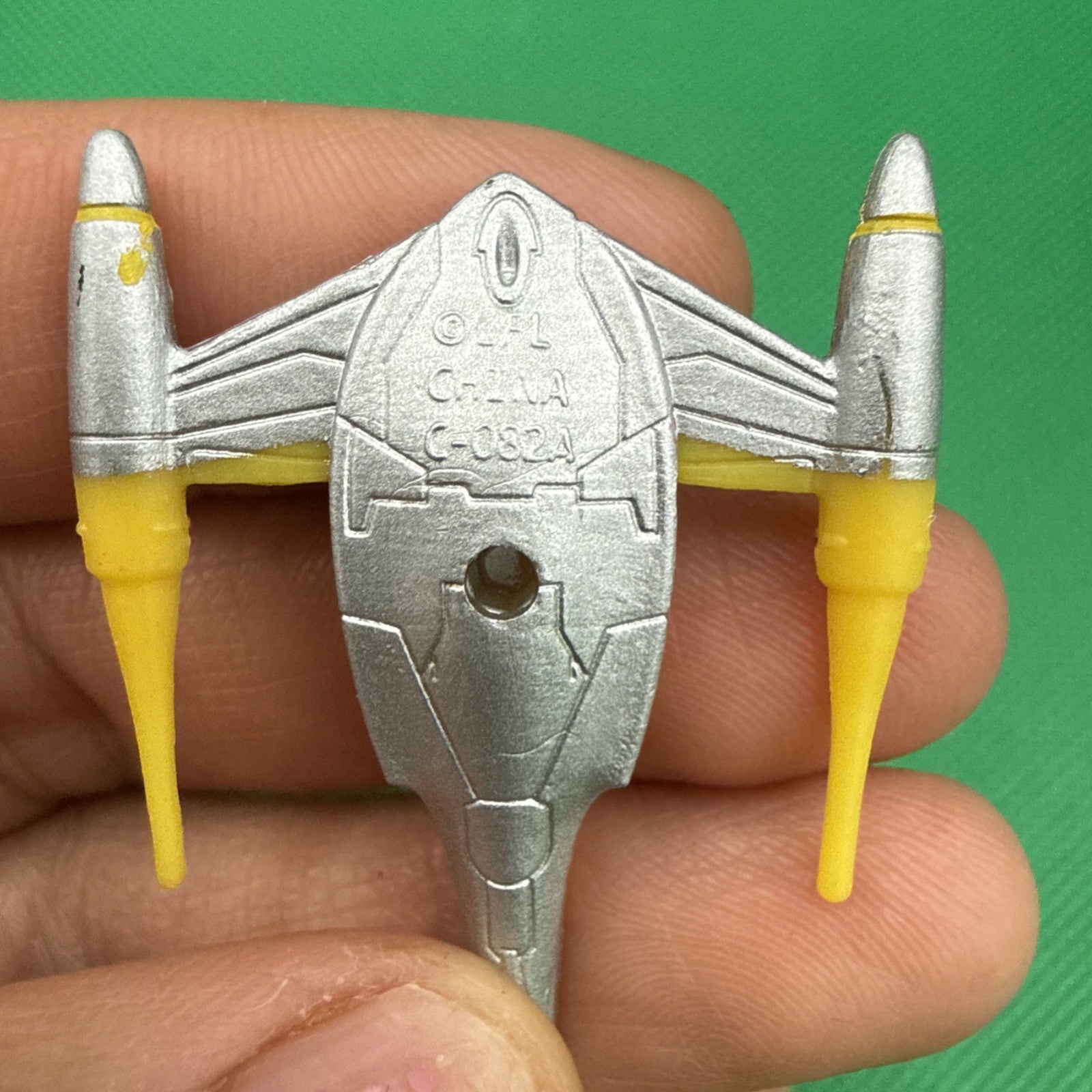 Hasbro STAR WARS Micro Machines Action Fleet Naboo N - 1 Starfighter 2002 - toyscardscomics